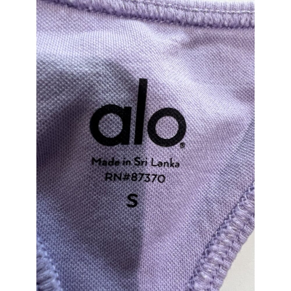 ALO Yoga Purple Sports Bra - Picture 5 of 5